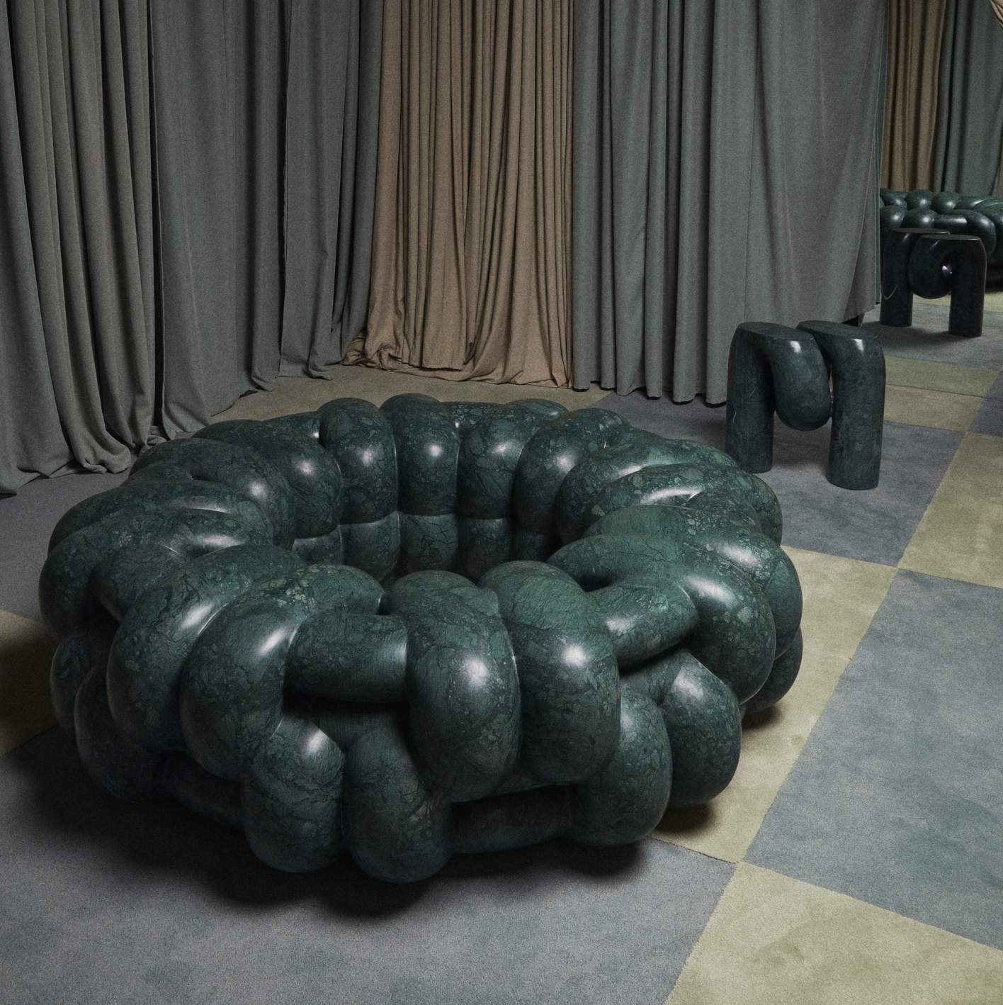 Nudo Round Bench