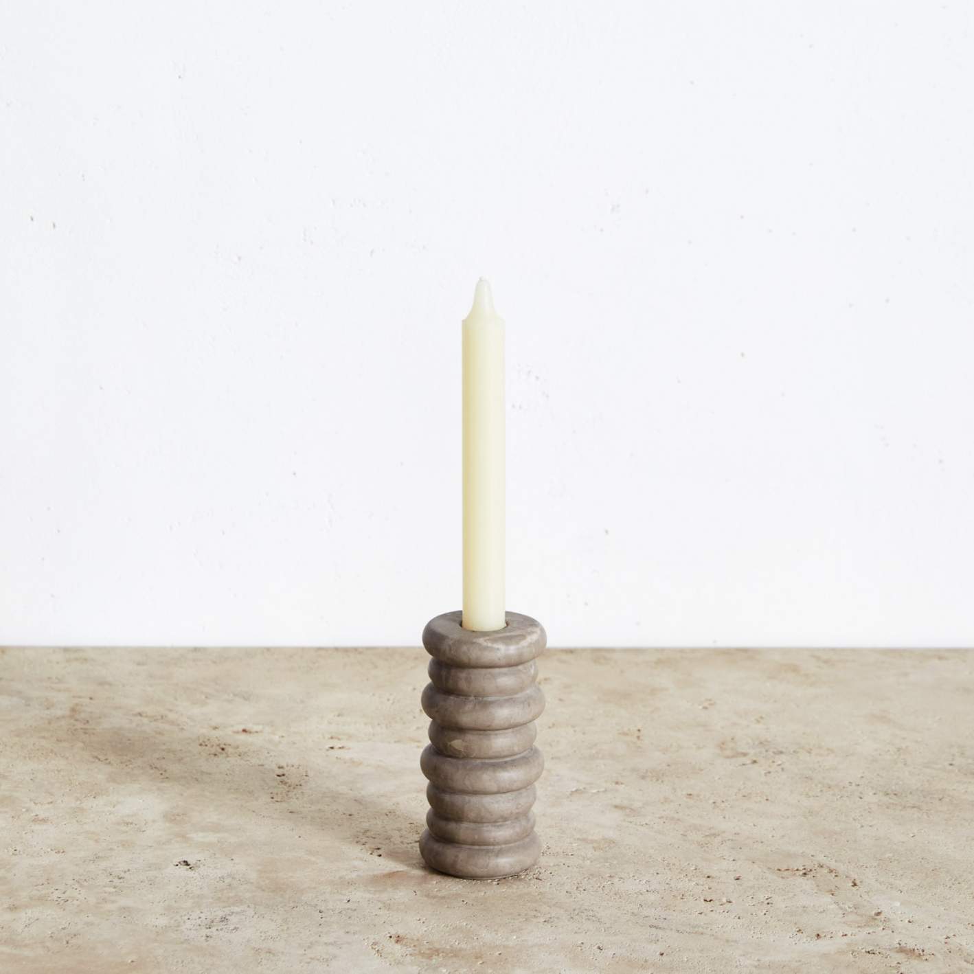 Rippled Medium Candle Holder