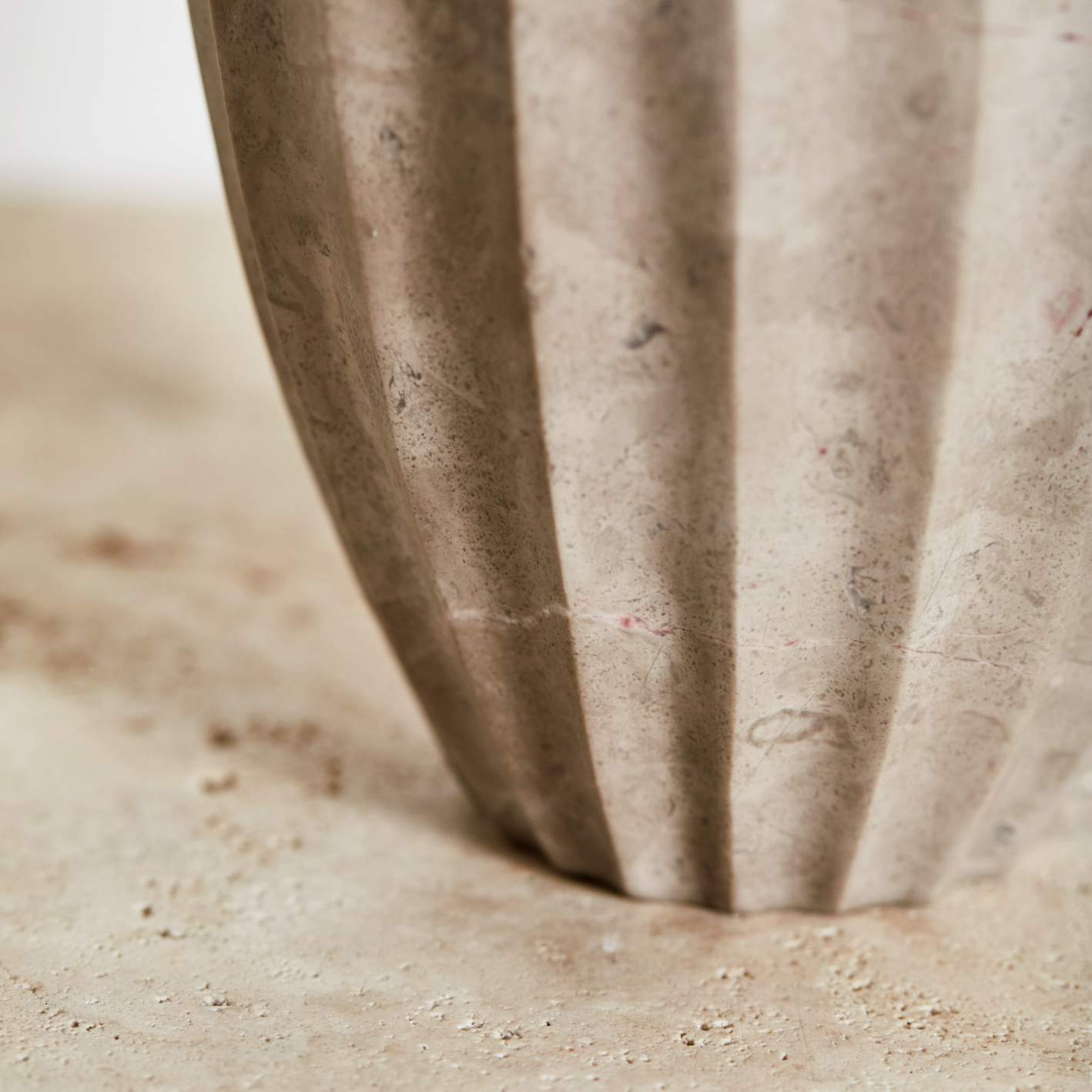 FLUTED SMALL VASE