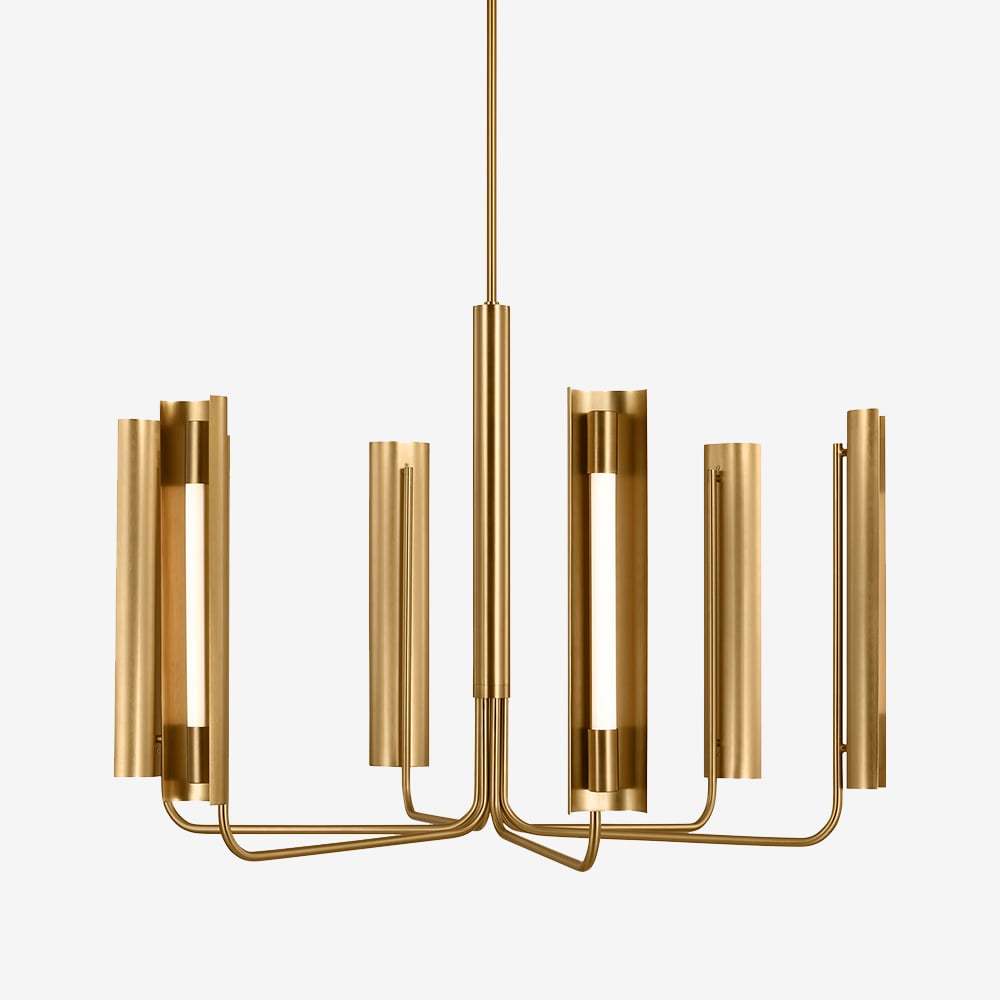Carson Six Light Chandelier