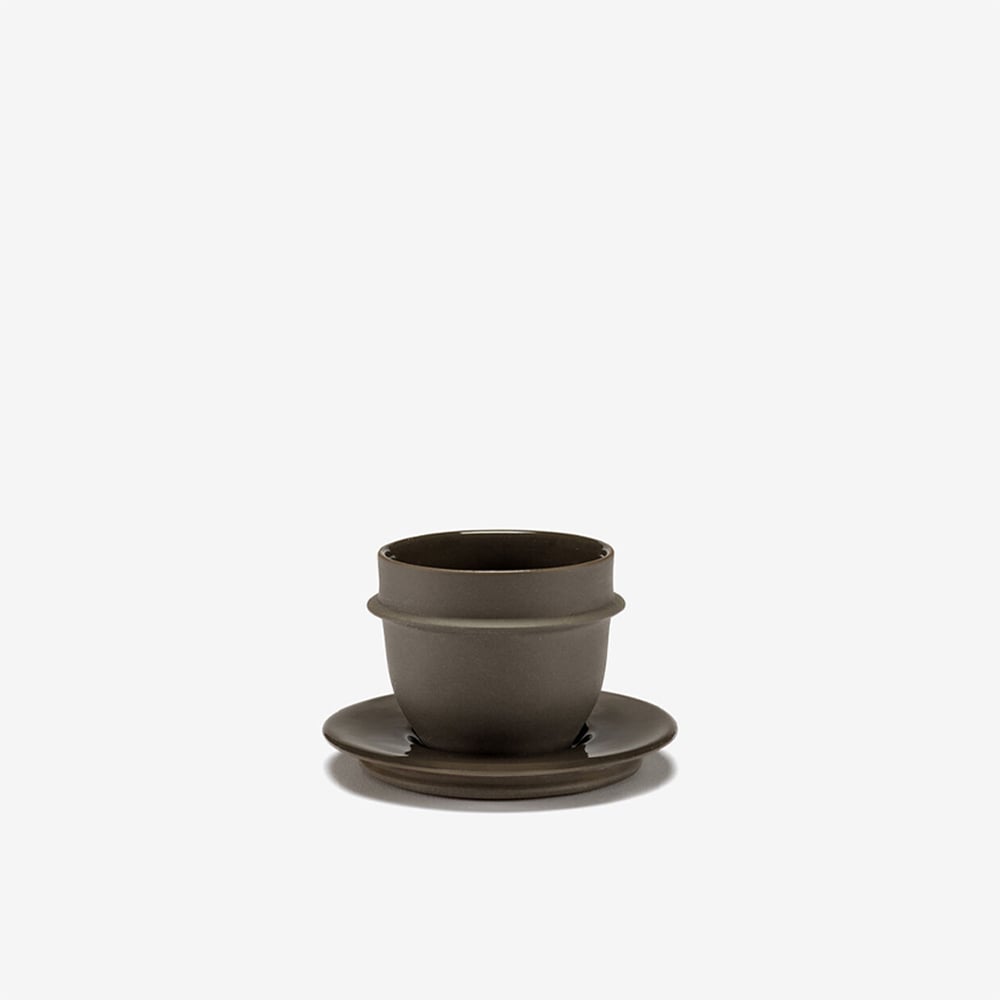Dune Espresso Cup & Saucer, Set of 4