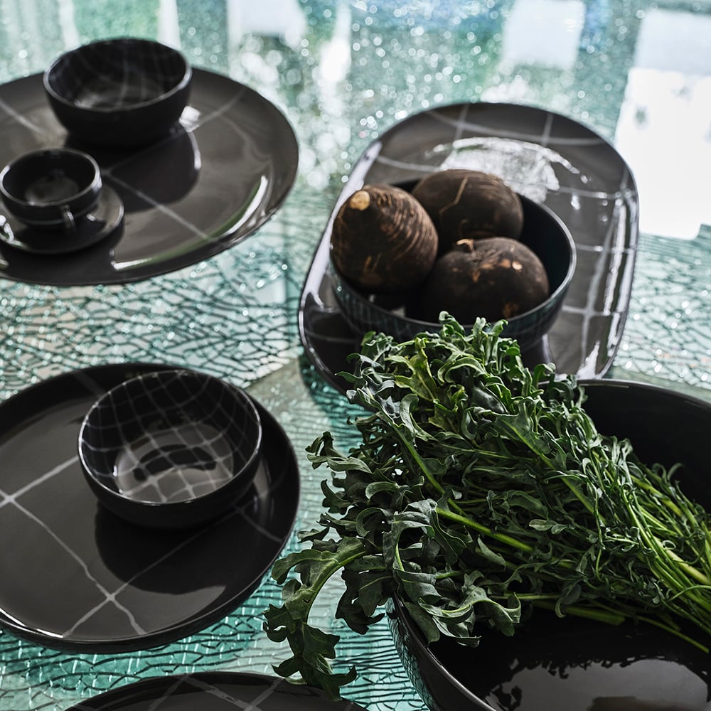 Zuma Espresso Cup & Saucer, Set of 4