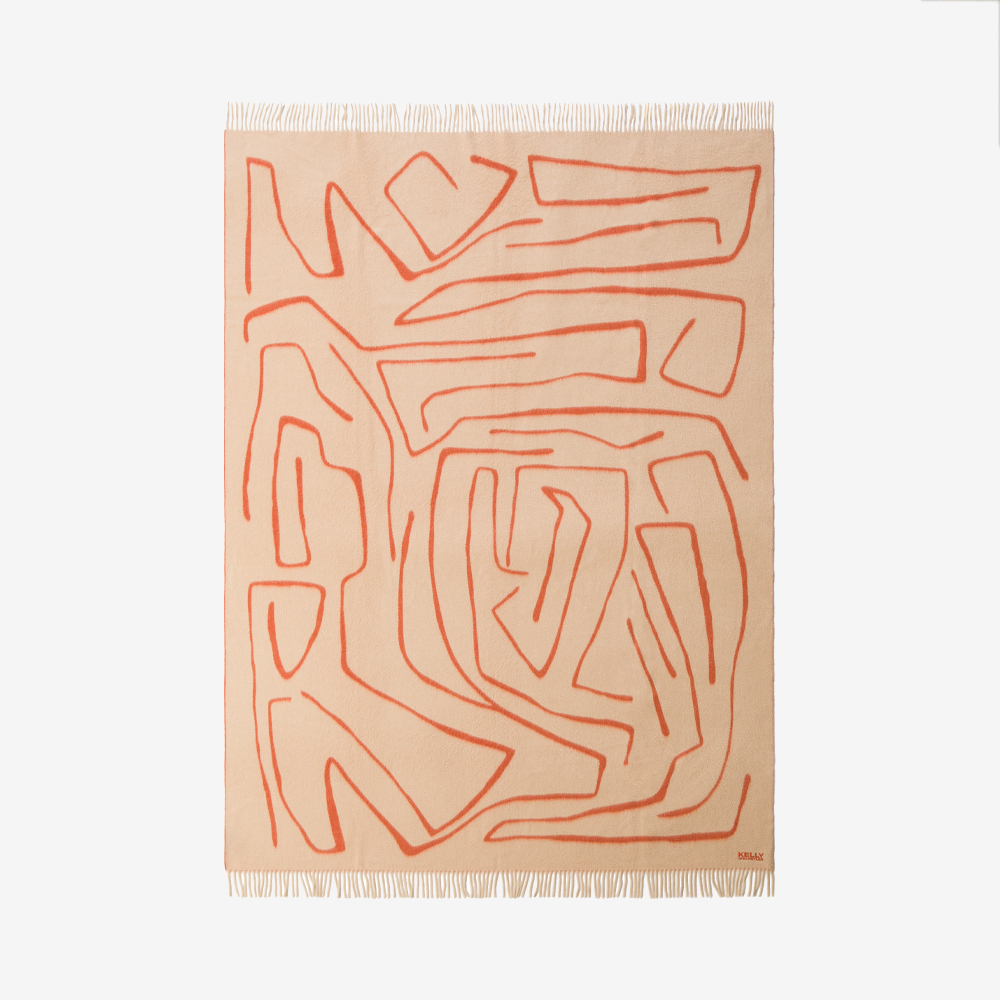 SUPERLUXE GRAFFITO THROW