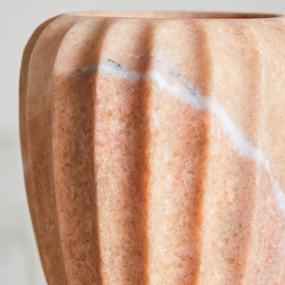 SMALL FLUTED VASE