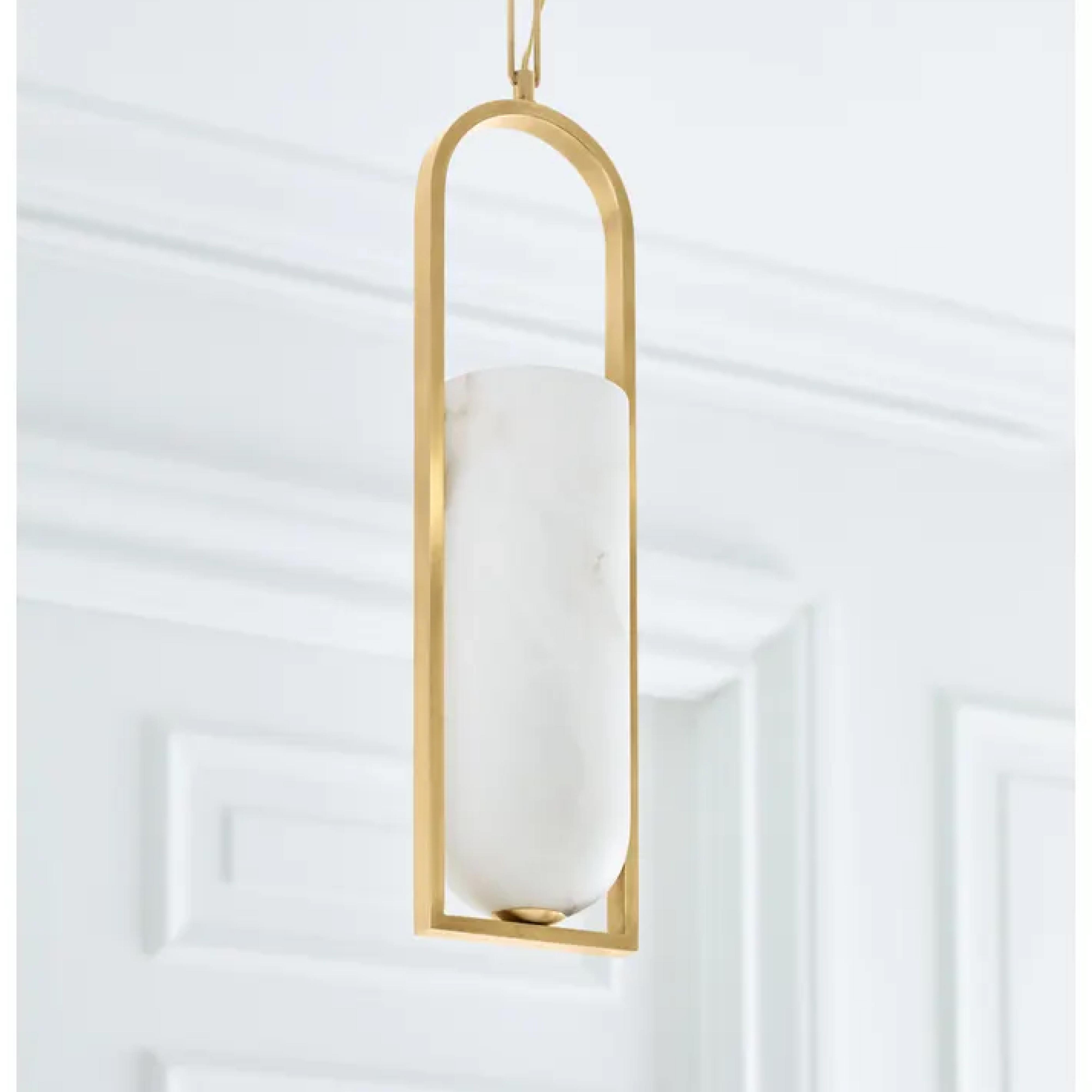 MELANGE SMALL ELONGATED PENDANT