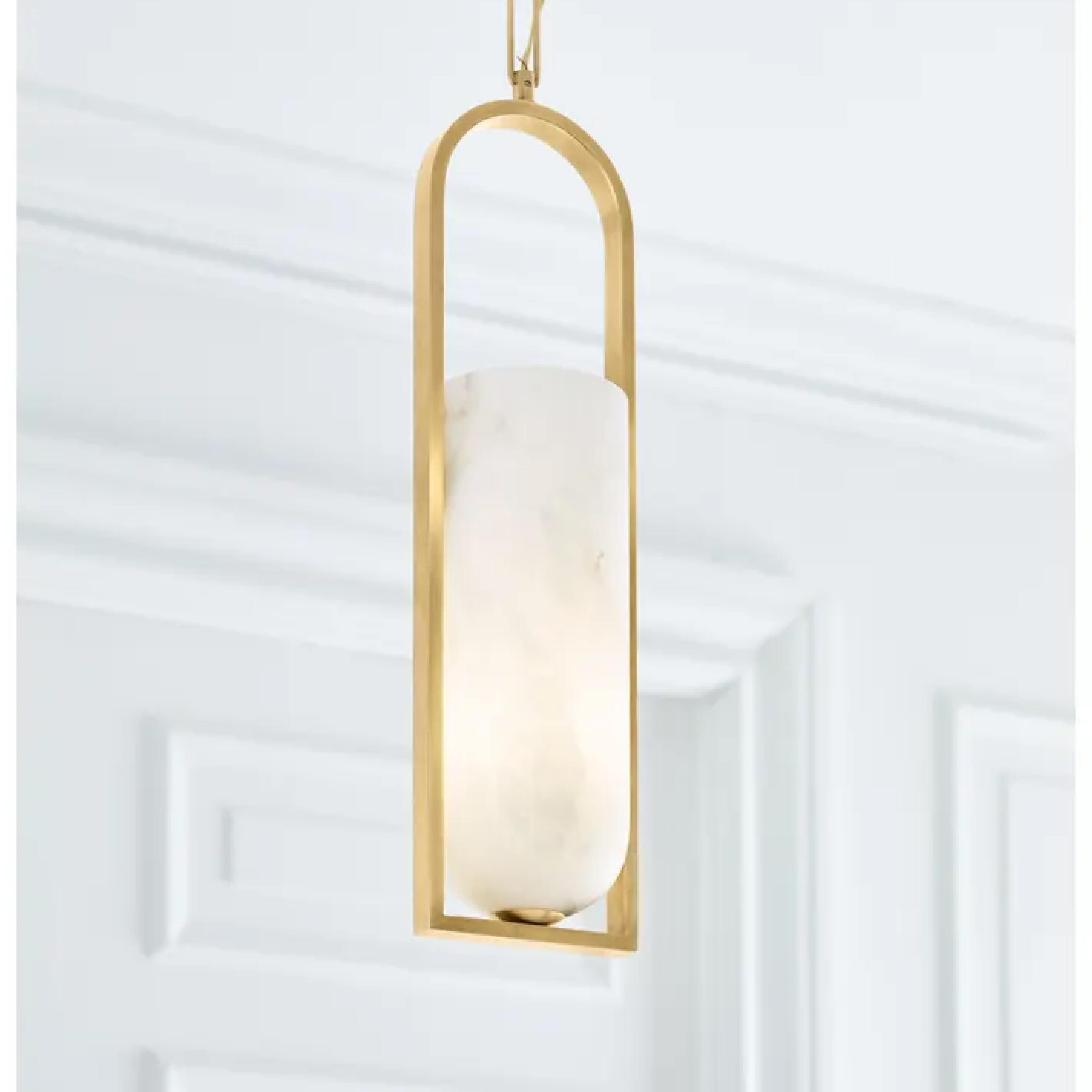 MELANGE SMALL ELONGATED PENDANT