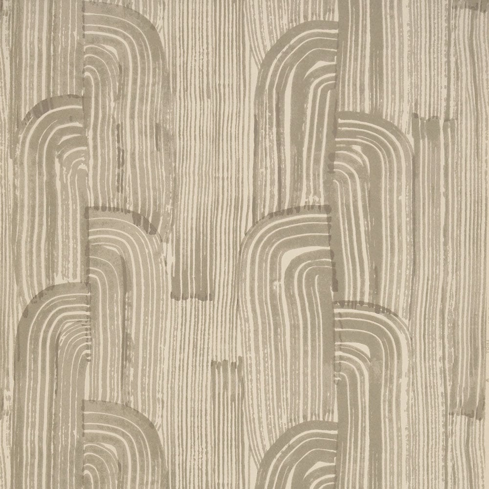 CRESCENT WALLPAPER - TAUPE PUTTY