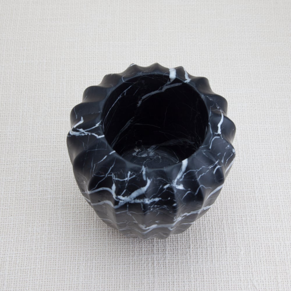 FLUTED SMALL VASE