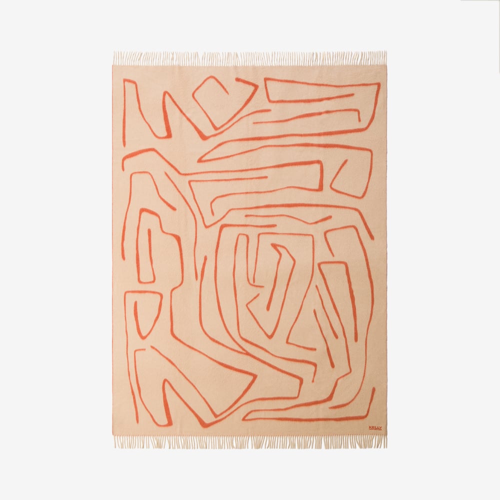 SUPERLUXE GRAFFITO THROW