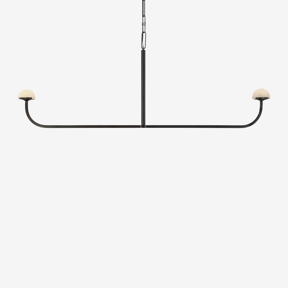 Pedra 56" Linear Chandelier image number 0