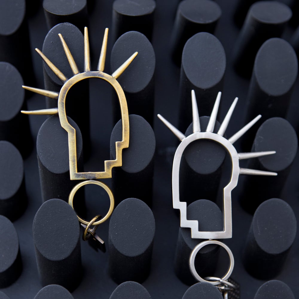 MINI HEAD TRIP KEYCHAIN image number 0