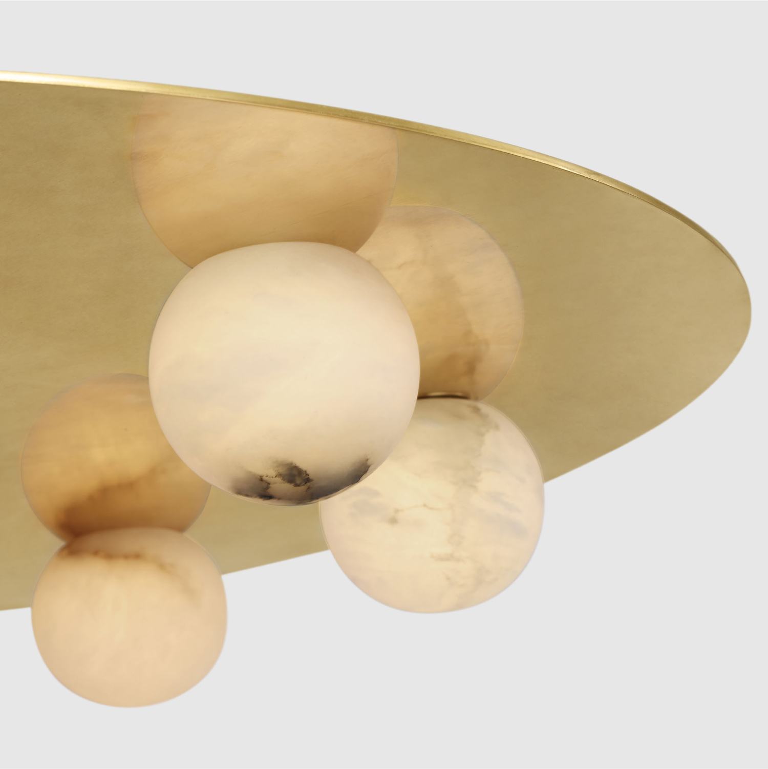 Pertica 30" Eight Light Flush Mount