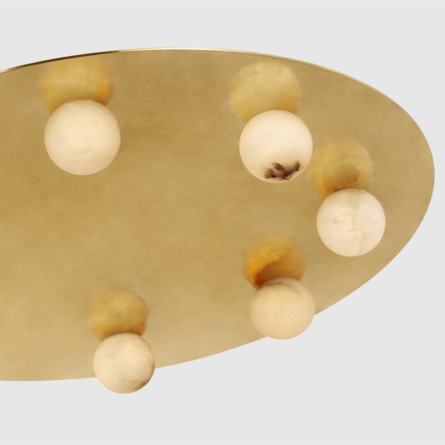 Pertica 30" Eight Light Flush Mount