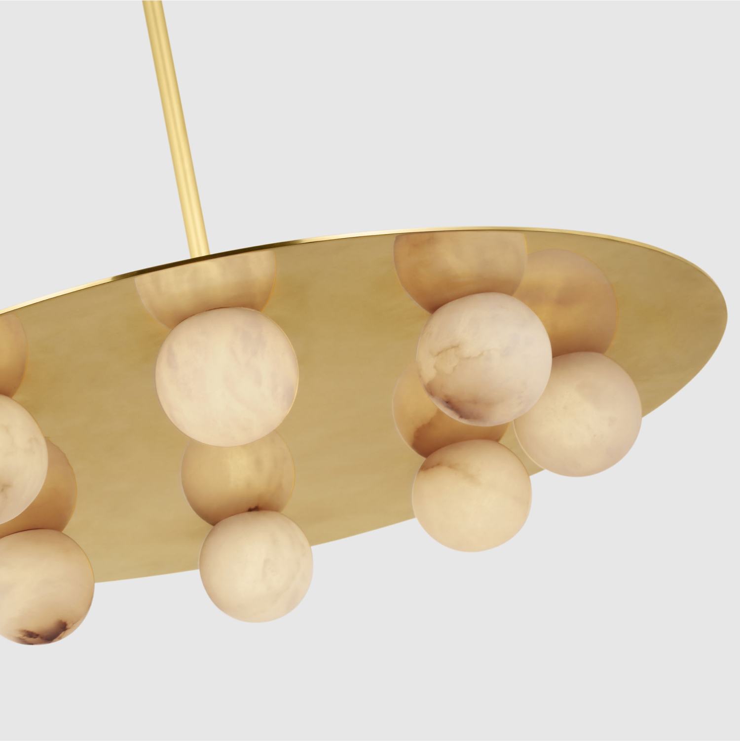Pertica 30" Eight Light Flush Mount