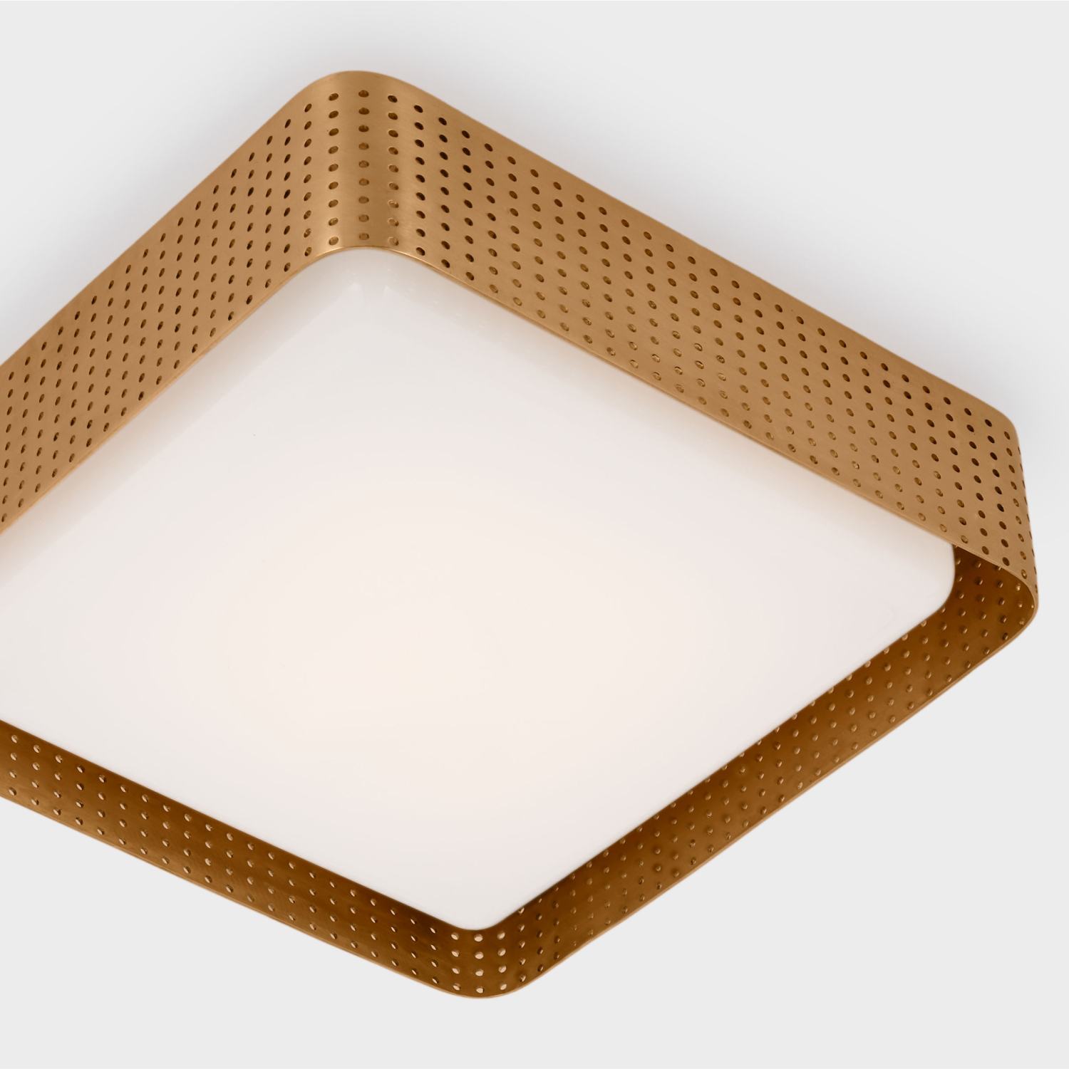 Precision 16" Square Flush Mount