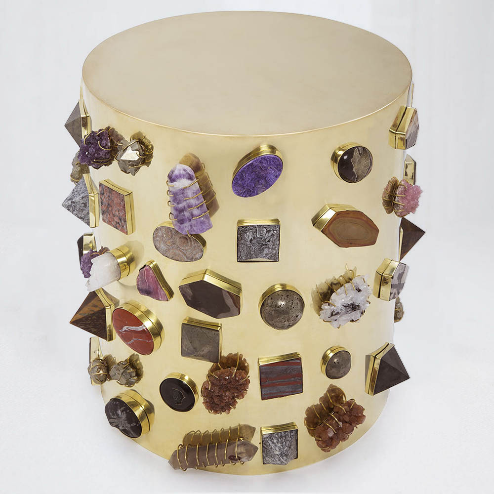 BEJEWELED STOOL image number 0