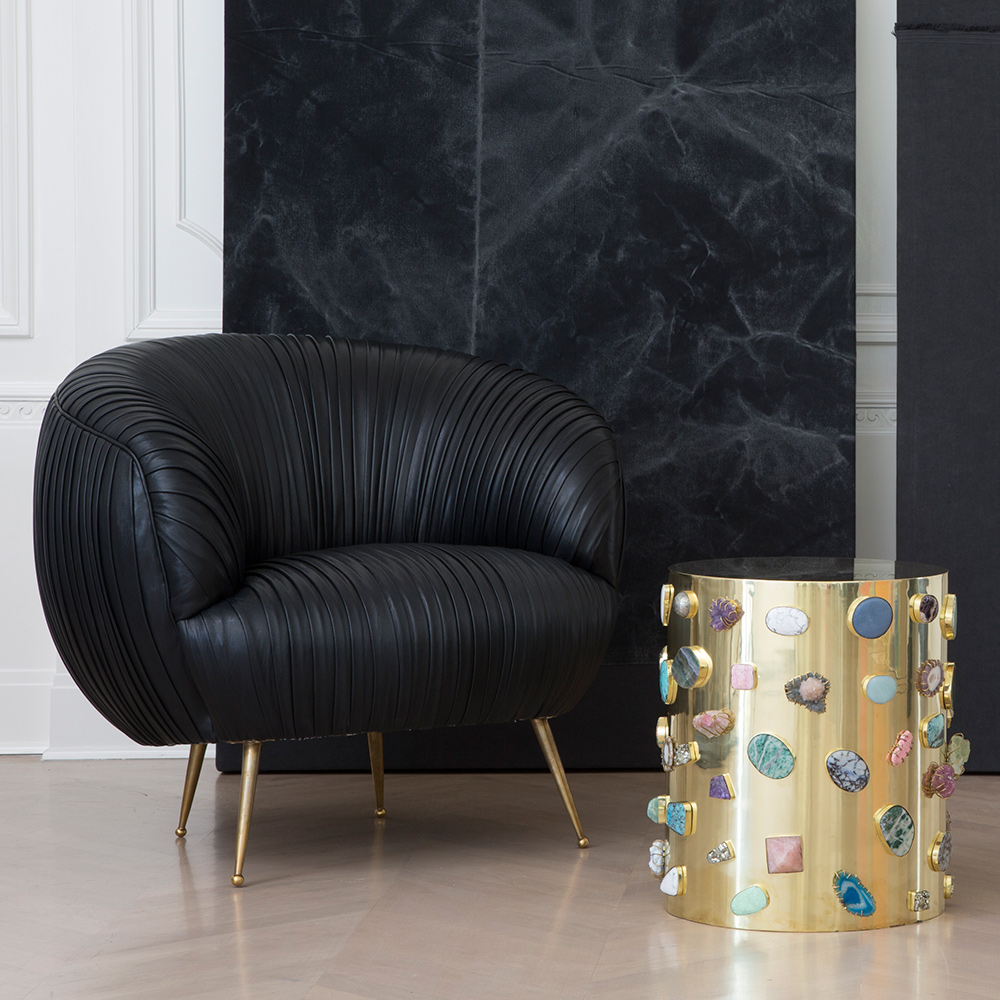 BEJEWELED STOOL