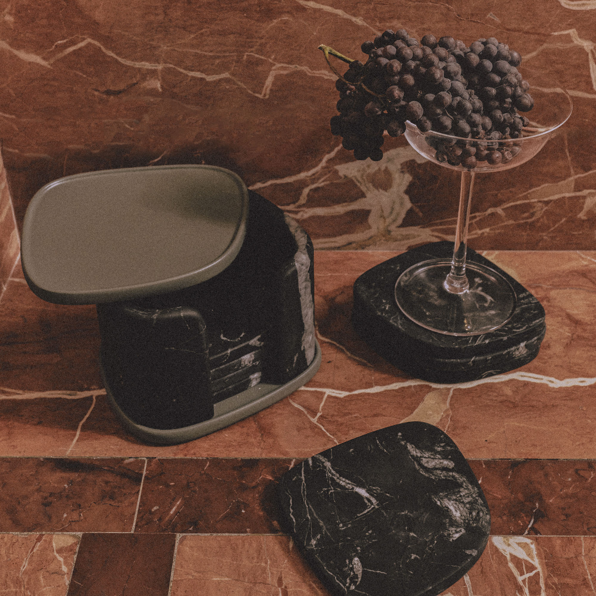 Maris Marble Coaster Set