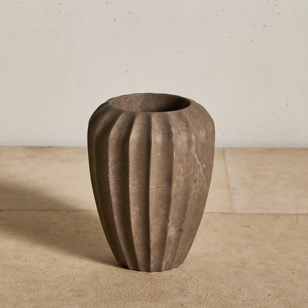 FLUTED SMALL VASE