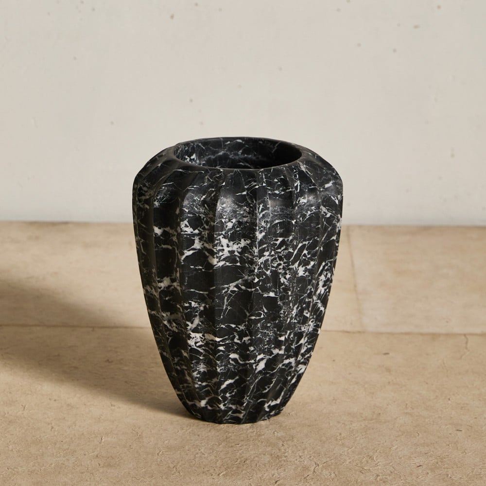 FLUTED SMALL VASE
