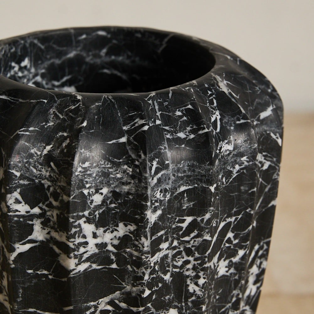 FLUTED SMALL VASE