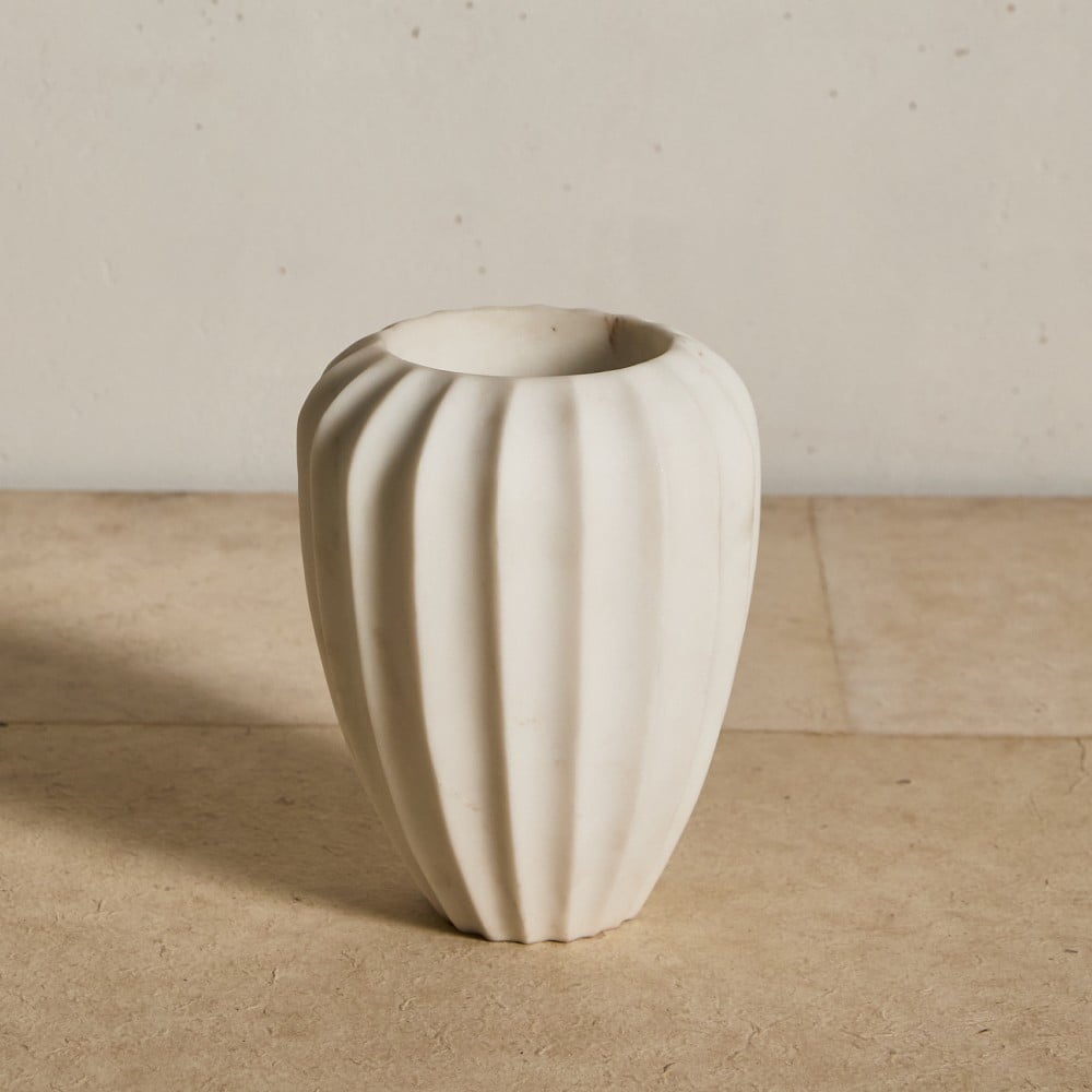FLUTED SMALL VASE