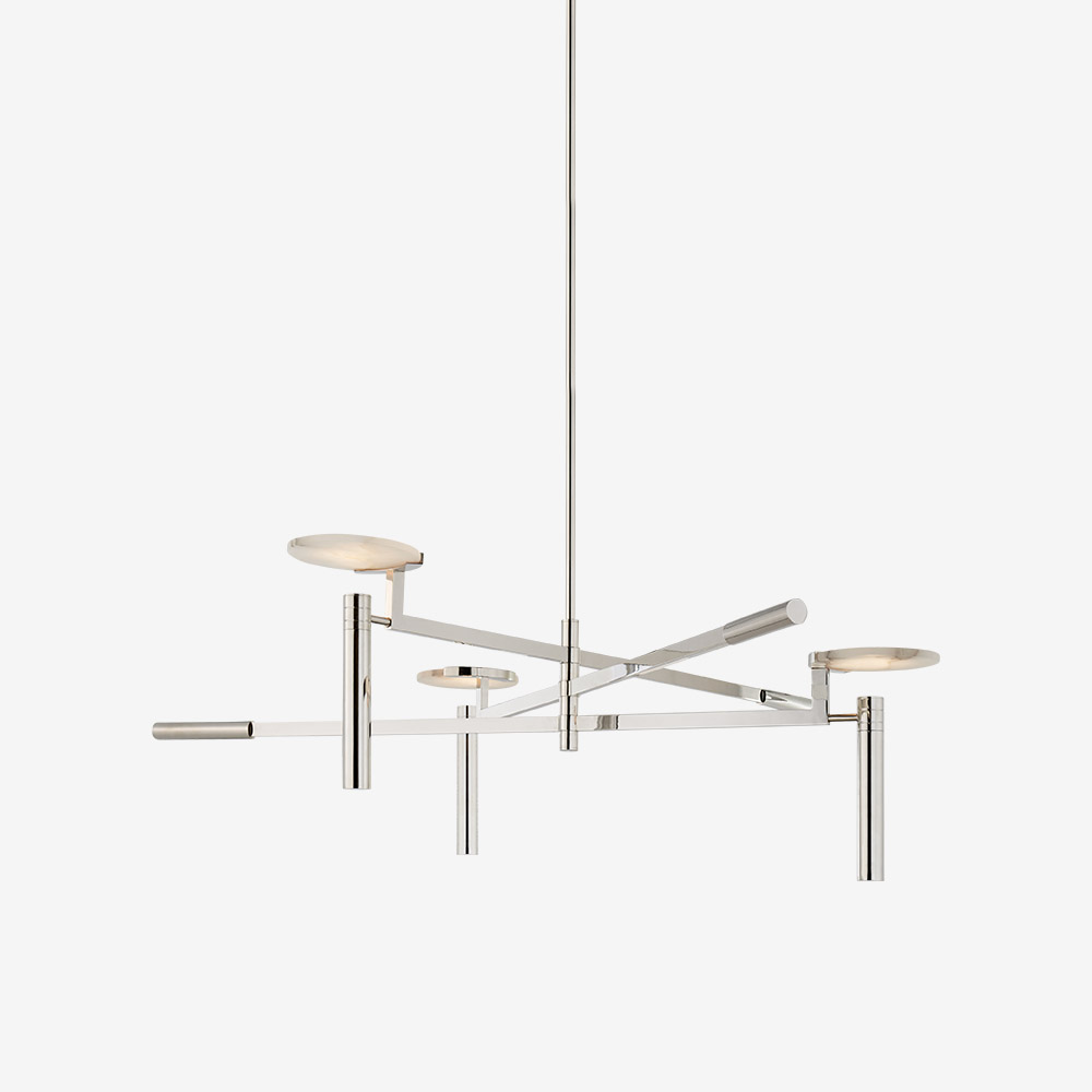 MELANGE LARGE FLOATING DISC CHANDELIER image number 0