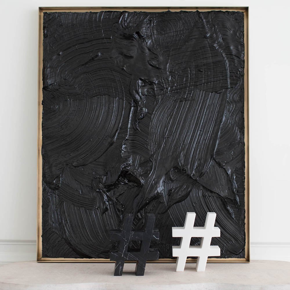 HASHTAG - NEGRO