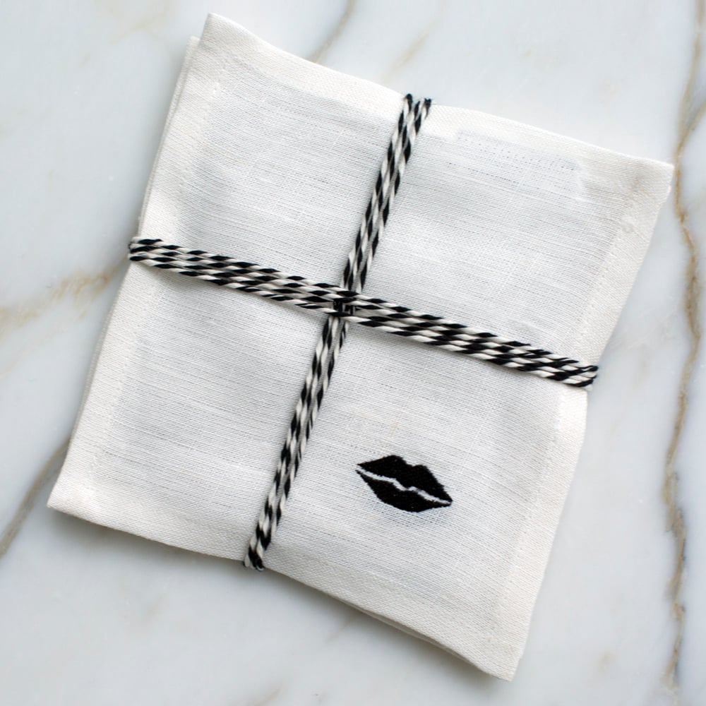 KISS COCKTAIL NAPKINS