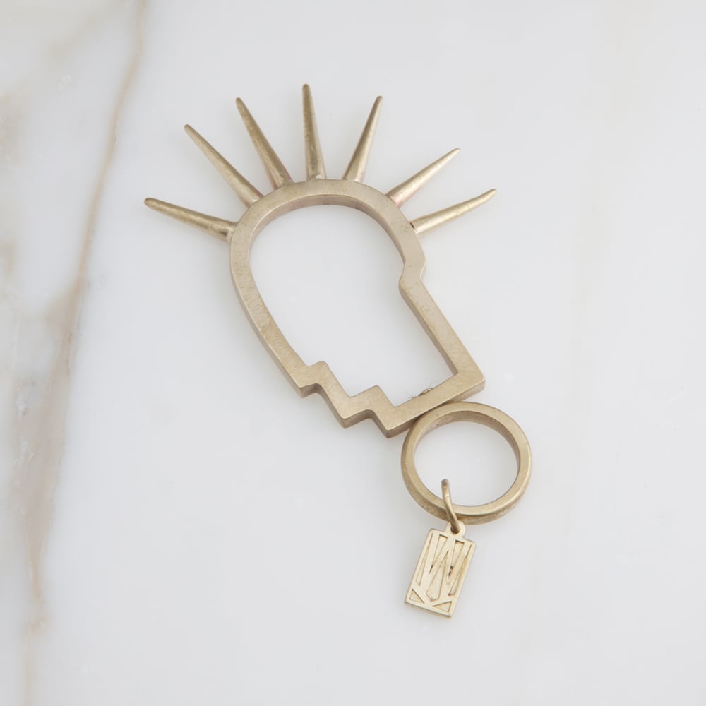 MINI HEAD TRIP KEYCHAIN image number 1