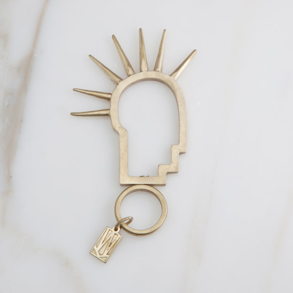MINI HEAD TRIP KEYCHAIN image number 4