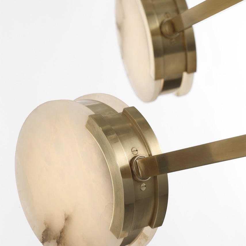 Melange 72" Multi-Positional Chandelier - Lifestyle2