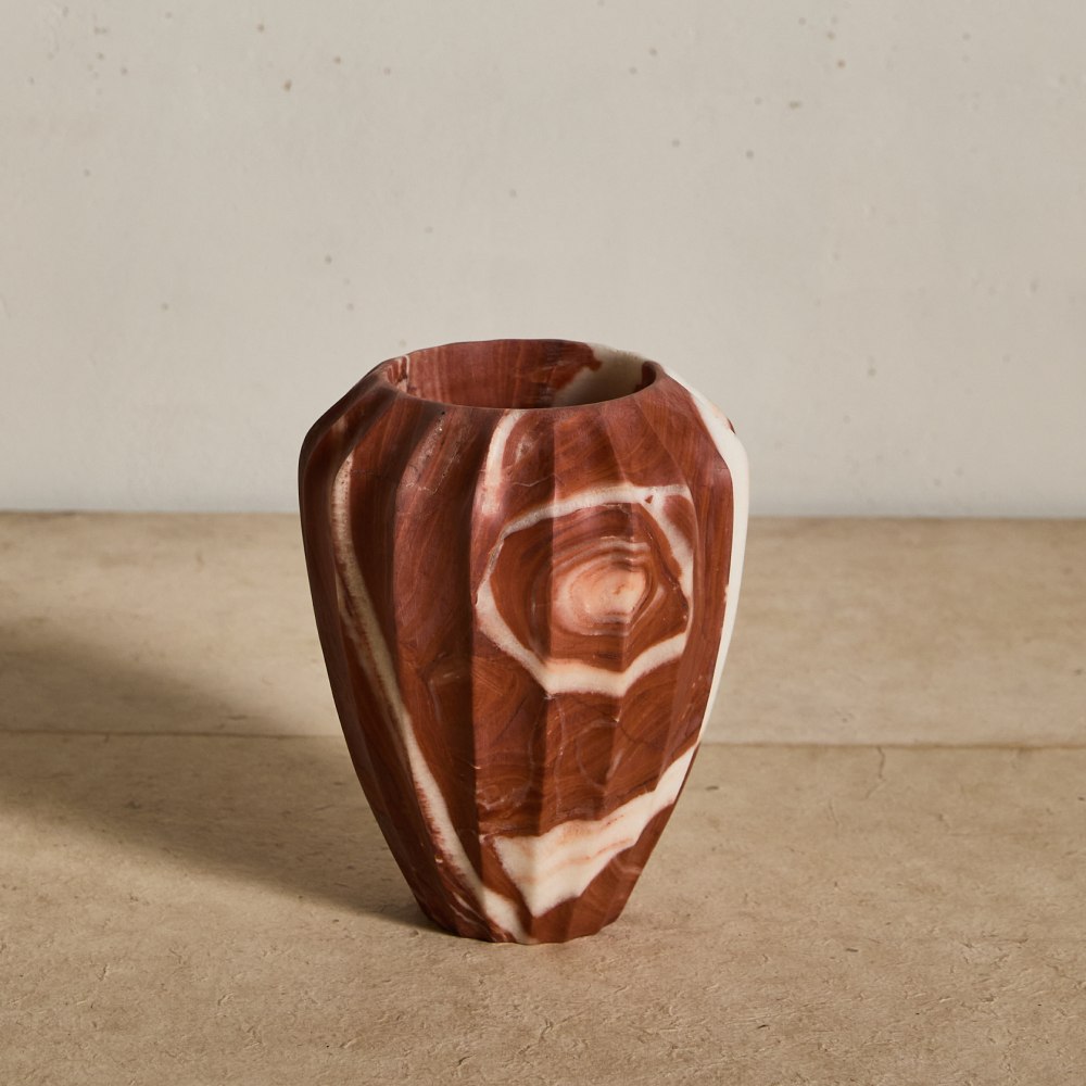 FLUTED SMALL VASE