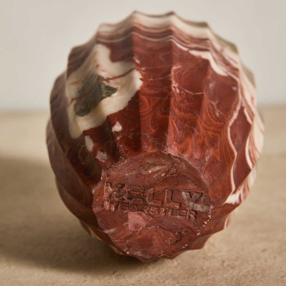 FLUTED SMALL VASE