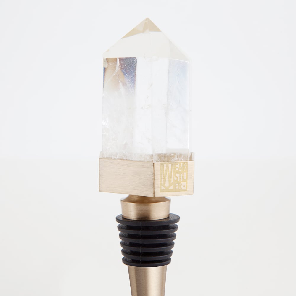 CRYSTALIZED WINE STOPPER image number 3