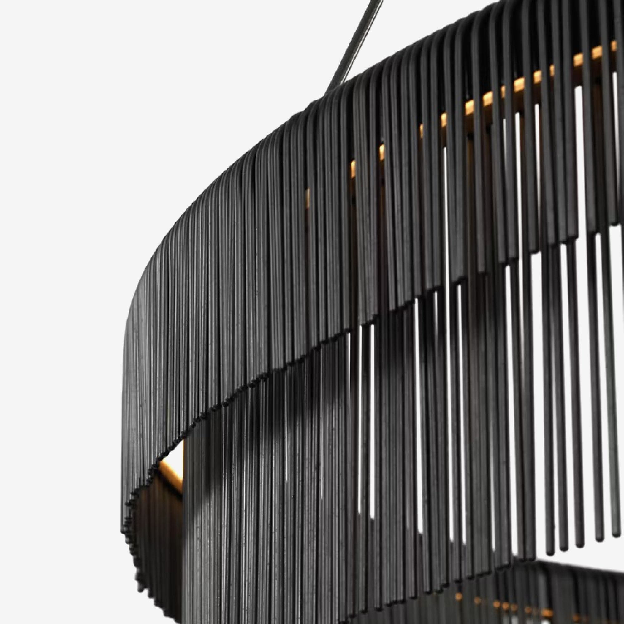Differo 40" Layered Ring Chandelier image number 3