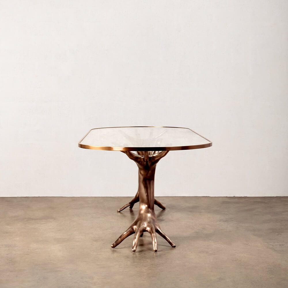 SUPERLUXE DICHOTOMY RACETRACK TABLE