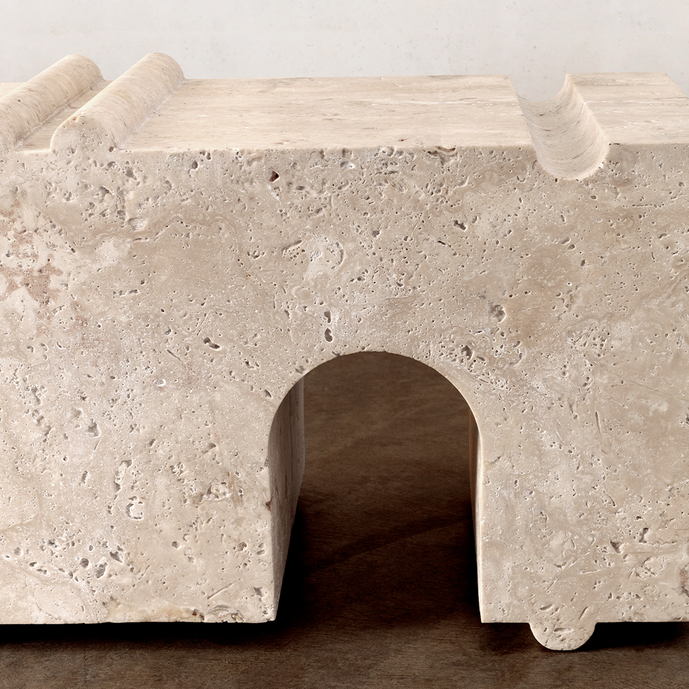 HUME MODULAR STONE BENCH
