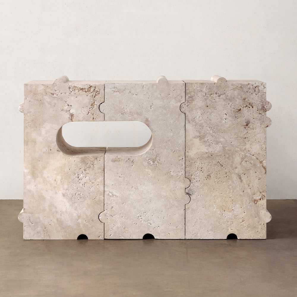 HUME MODULAR STONE BENCH