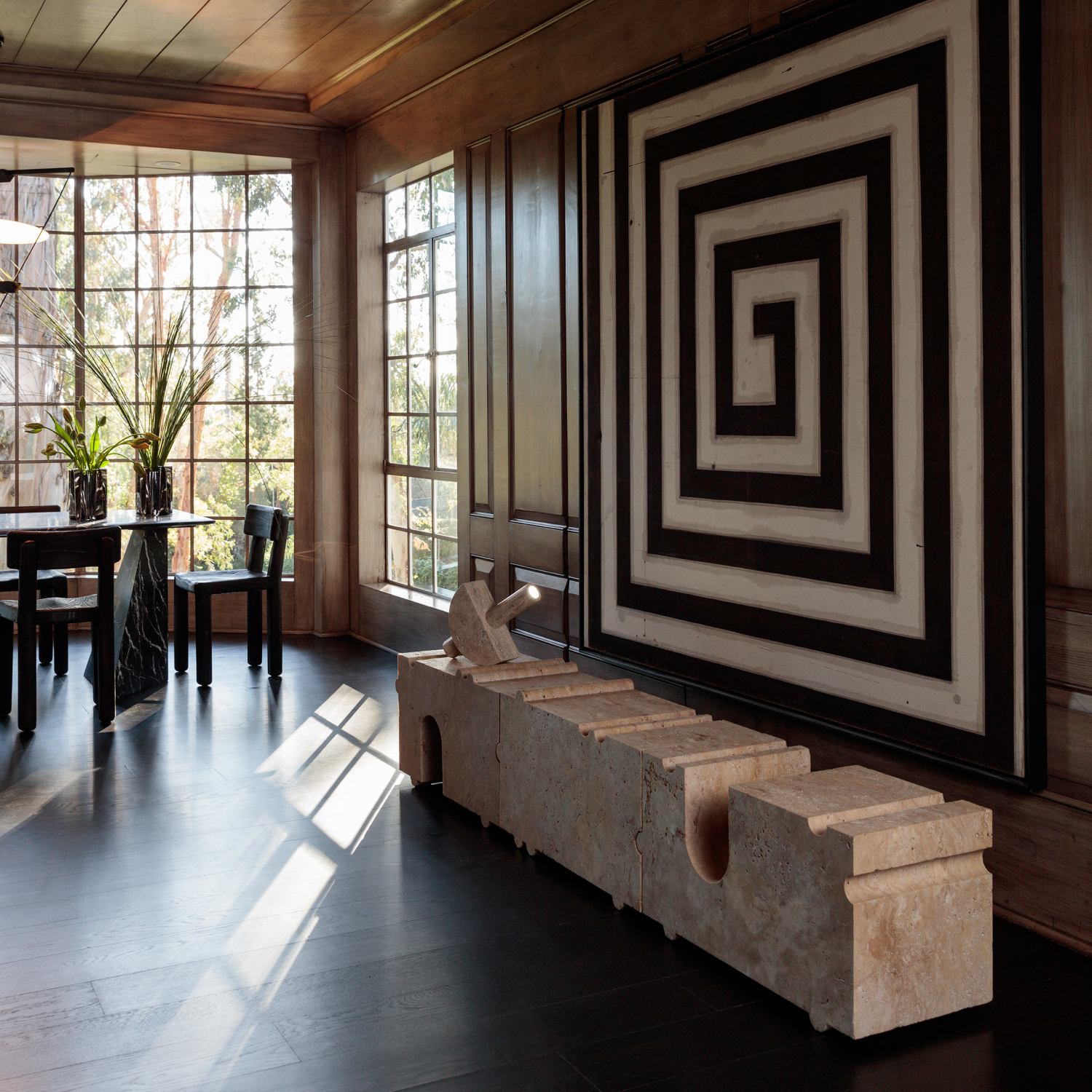 HUME MODULAR STONE BENCH