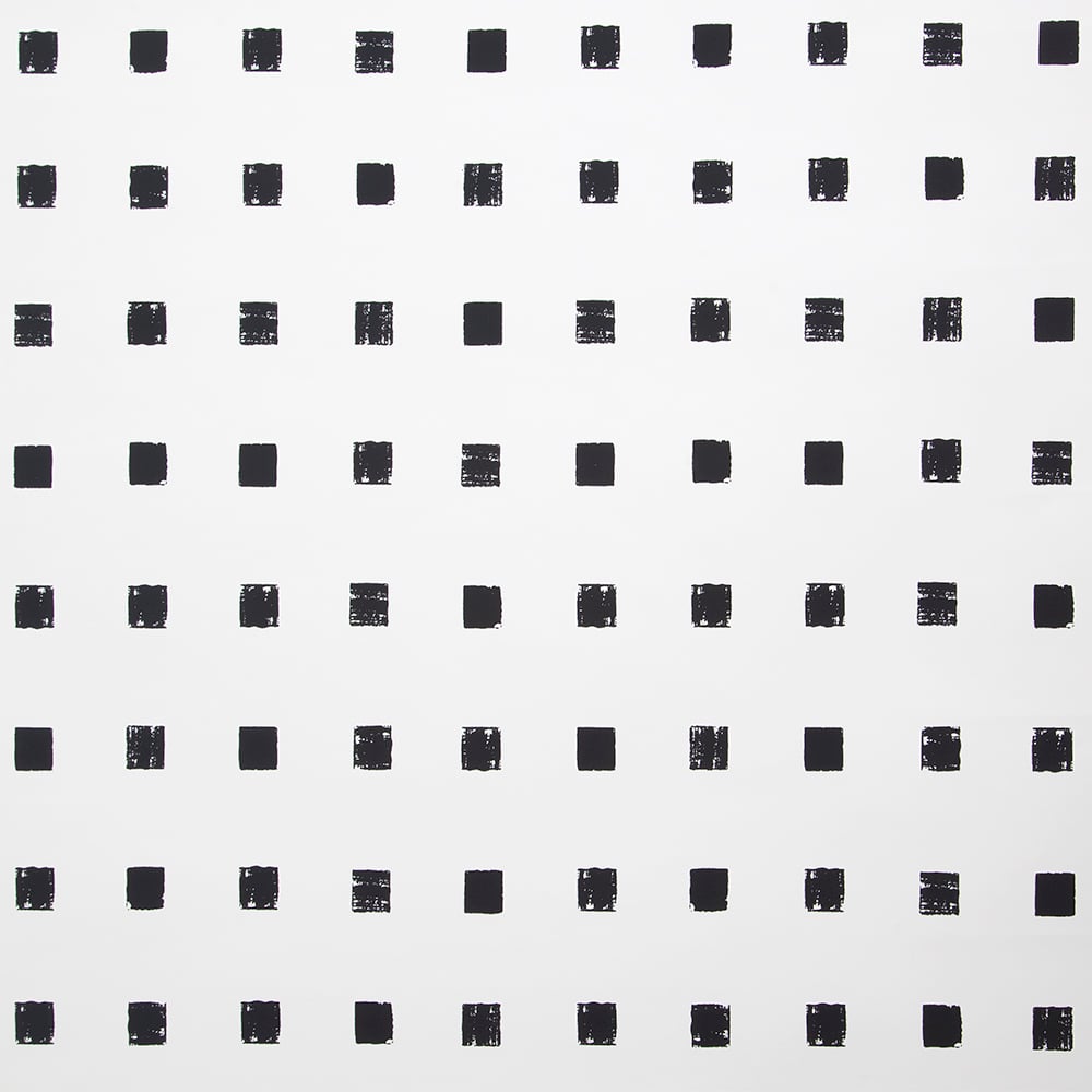 CHALET WALLPAPER - IVORY BLACK