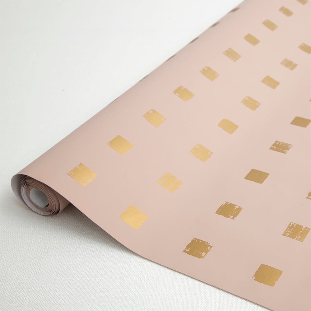 CHALET WALLPAPER - SHELL GOLD