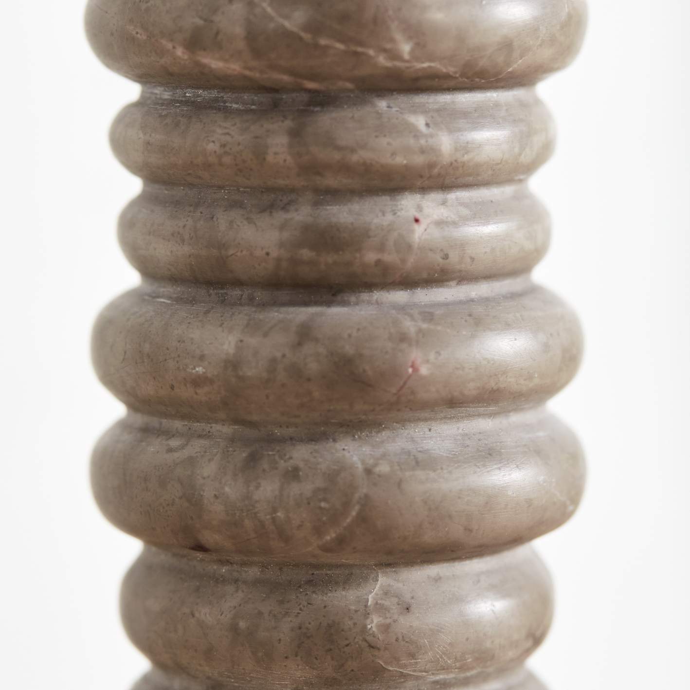 Rippled Large Candle Holder