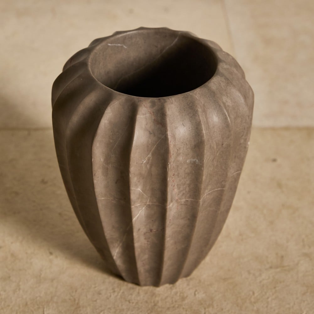 FLUTED SMALL VASE