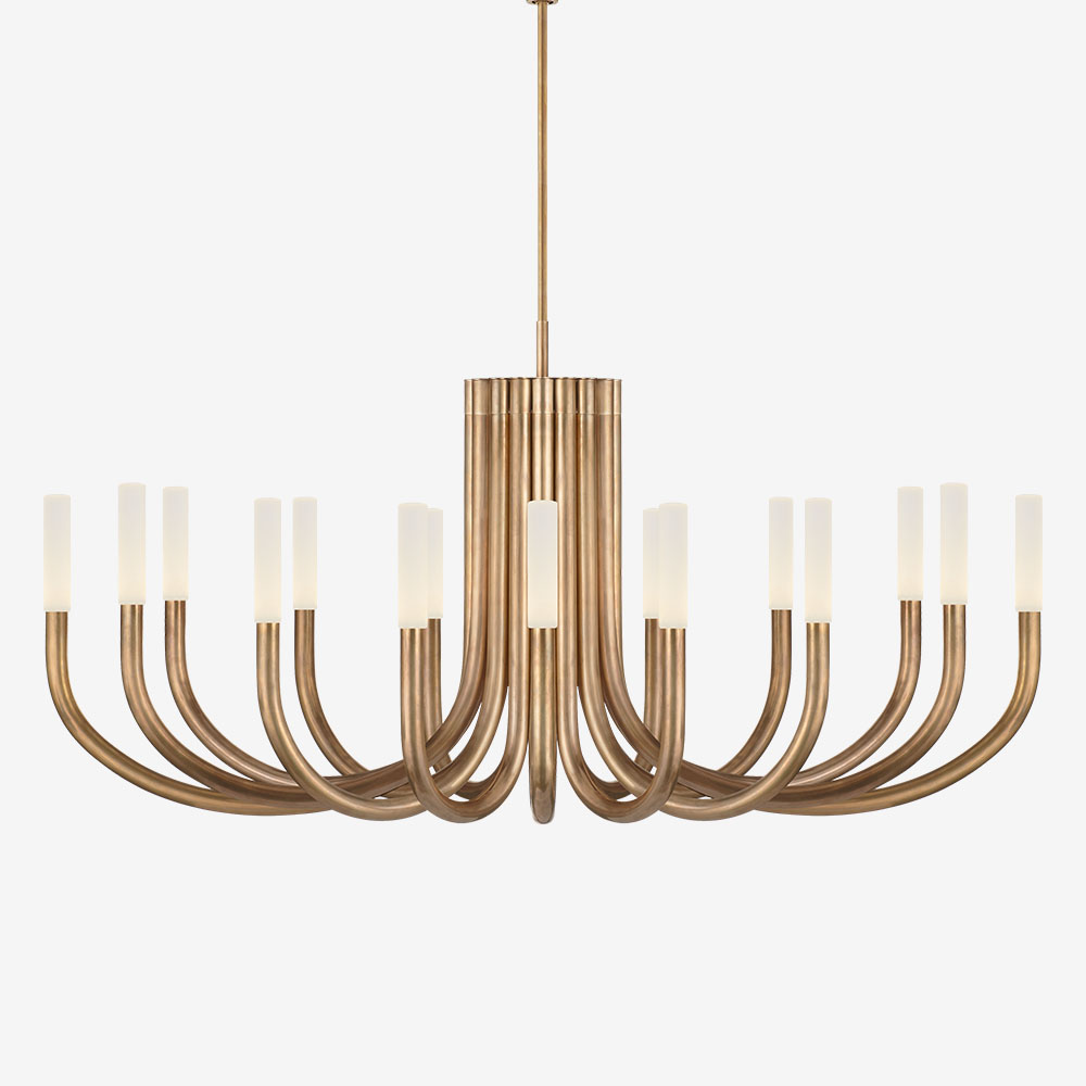 ROUSSEAU LARGE OVAL CHANDELIER image number 0