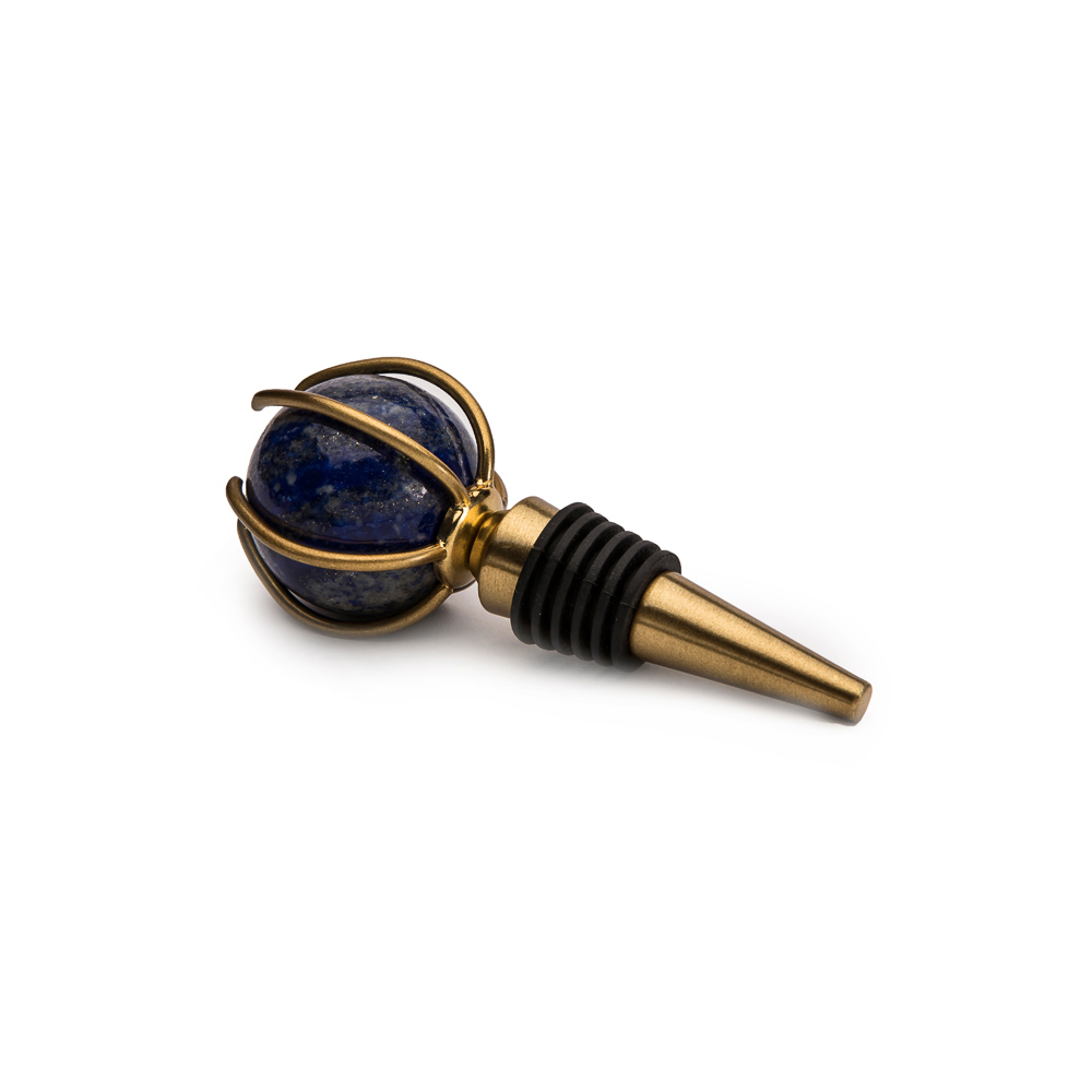 BEJEWELED SPHERE WINE STOPPER image number 1