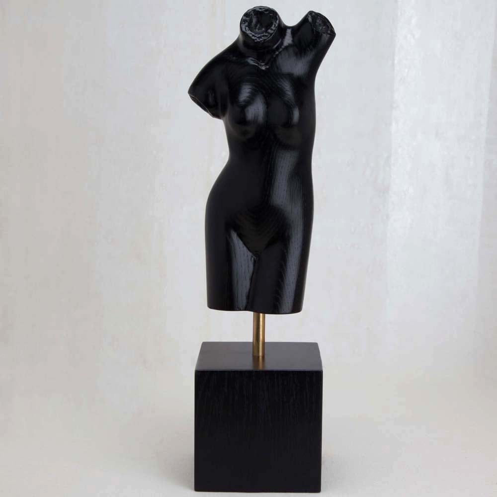 EBONY FEMALE SCULPTURE image number 1