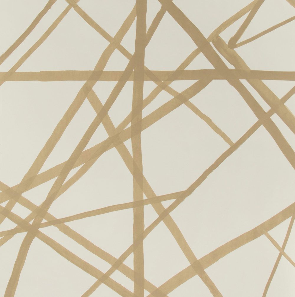 CHANNELS WALLPAPER - LATTE SUEDE