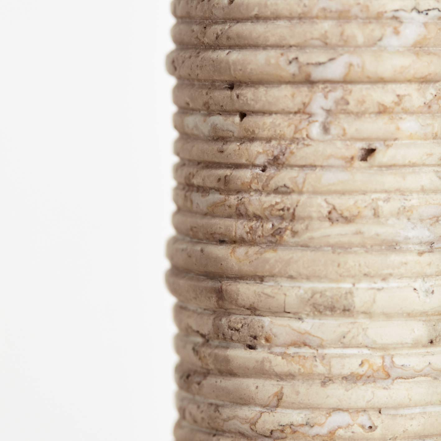 Ribbed Large Candle Holder image number 4