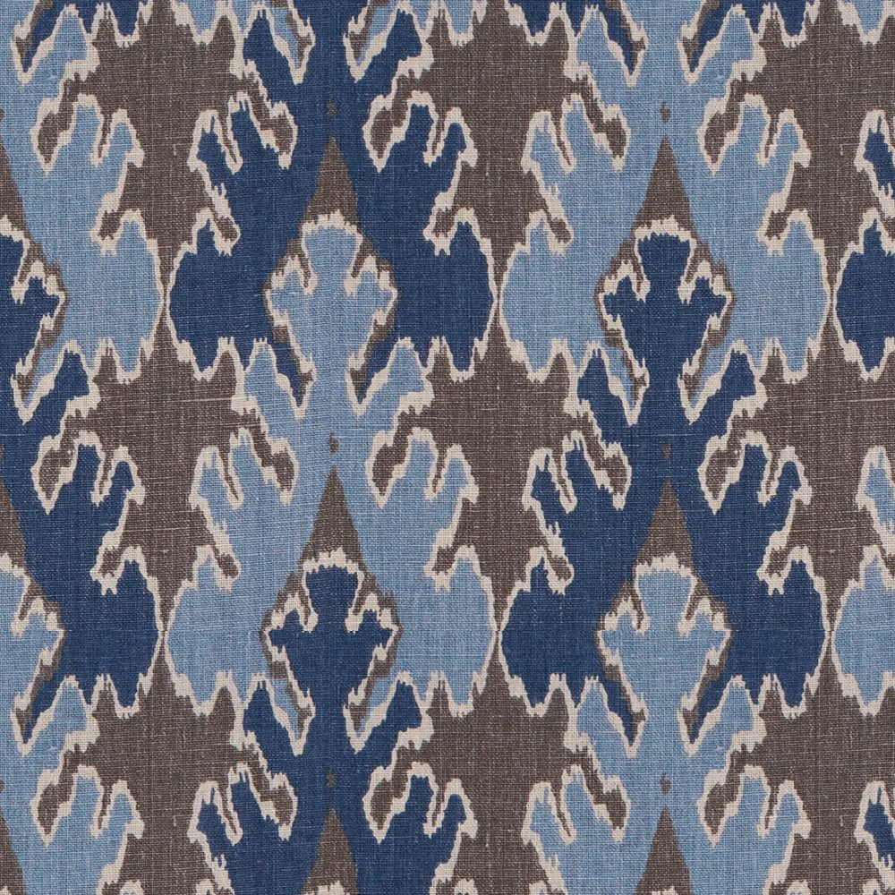 BENGAL BAZAAR FABRIC - GREY INDIGO image number 0